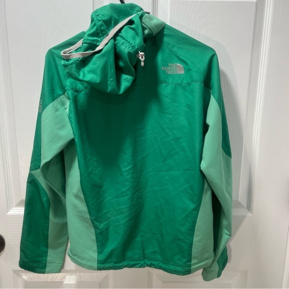 The North Face Flight Series Windbreaker Jacket Lightweight Full Zipper Green S - Picture 2 of 6
